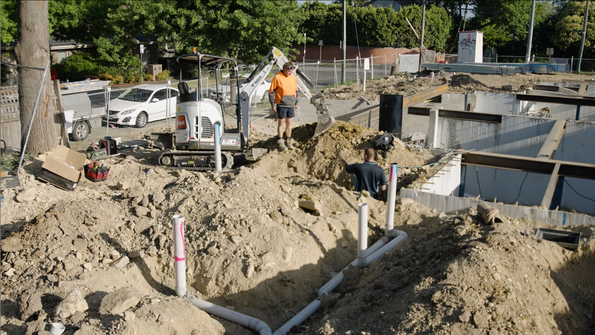 Heat pump hot water system